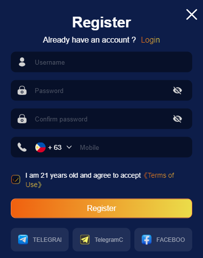 1PLUS.PH register