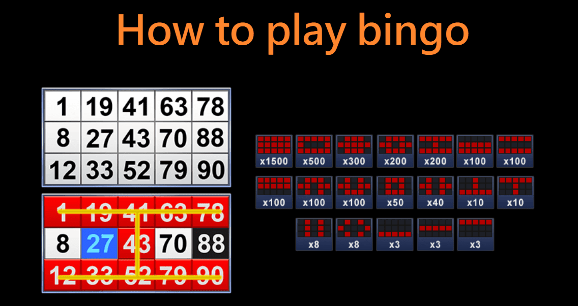 BINGO GAMES play